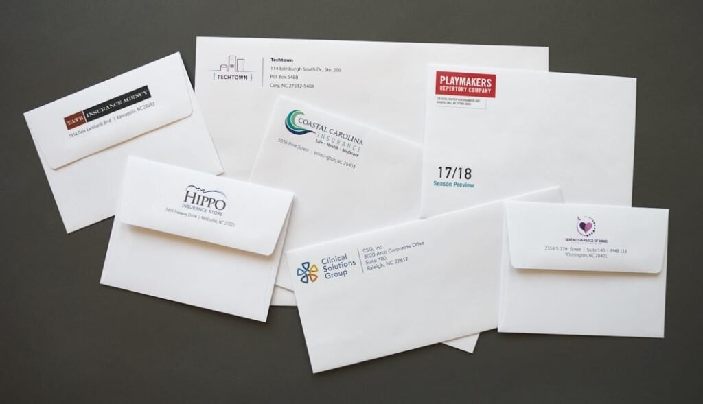 Envelope Printing Dunfermline