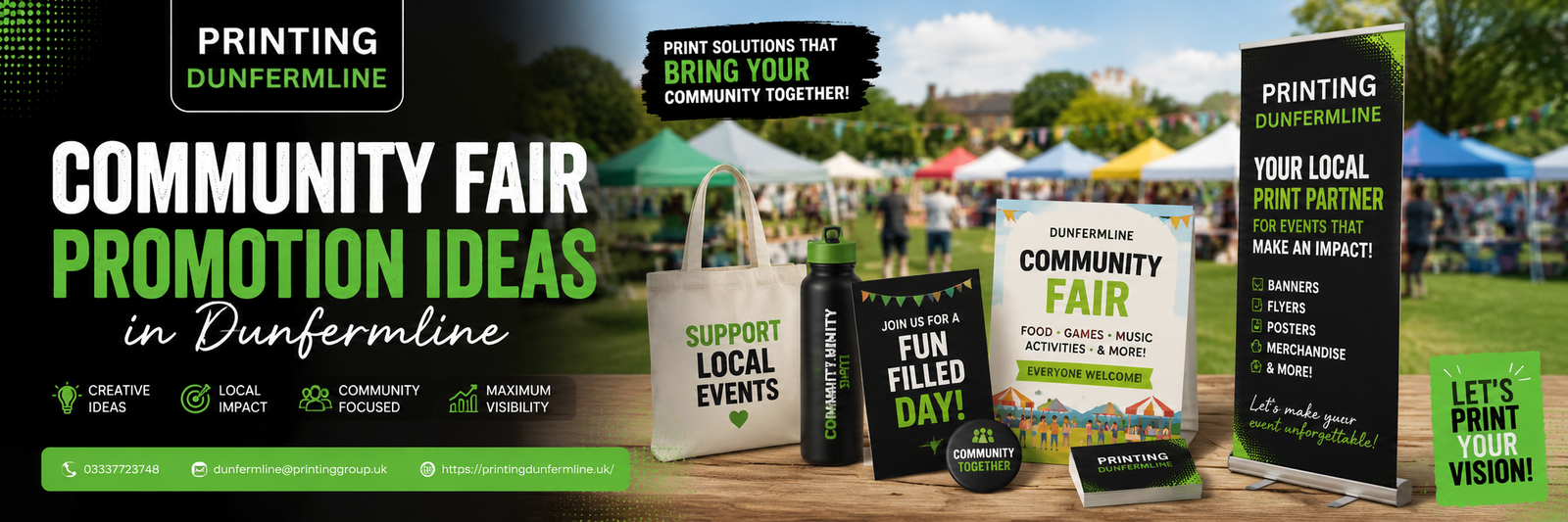 Community Fair Promotion Ideas in Dunfermline